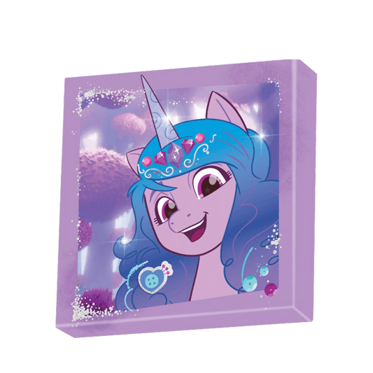 DIAMOND DOTZ ΚΑΤΑΣΚΕΥΗ ΨΗΦΙΔΩΤΟ BOX 28x28cm DOTZBOX IZZY MOONBOW
