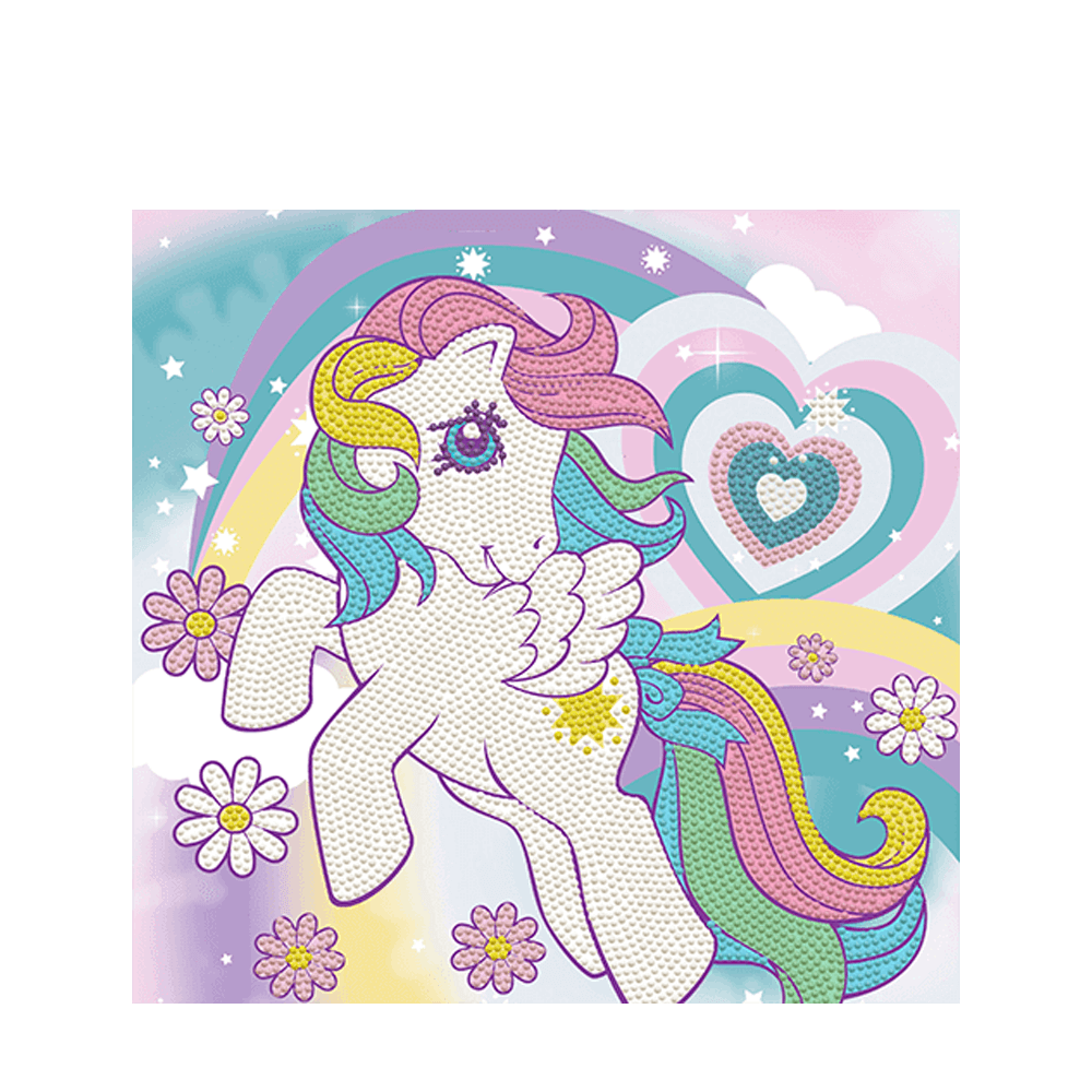 DIAMOND DOTZ ΚΑΤΑΣΚΕΥΗ ΨΗΦΙΔΩΤΟ BOX 28x28cm DOTZBOX MY LITTLE PONY