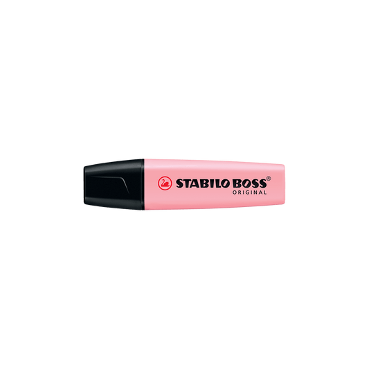 STABILO ΜΑΡΚΑΔΟΡΟΣ ΥΠΟΓΡΑΜΜΙΣΗΣ BOSS 70/129 ΠΑΣΤΕΛ ΡΟΖ 10 ΤΕΜΑΧΙΑ