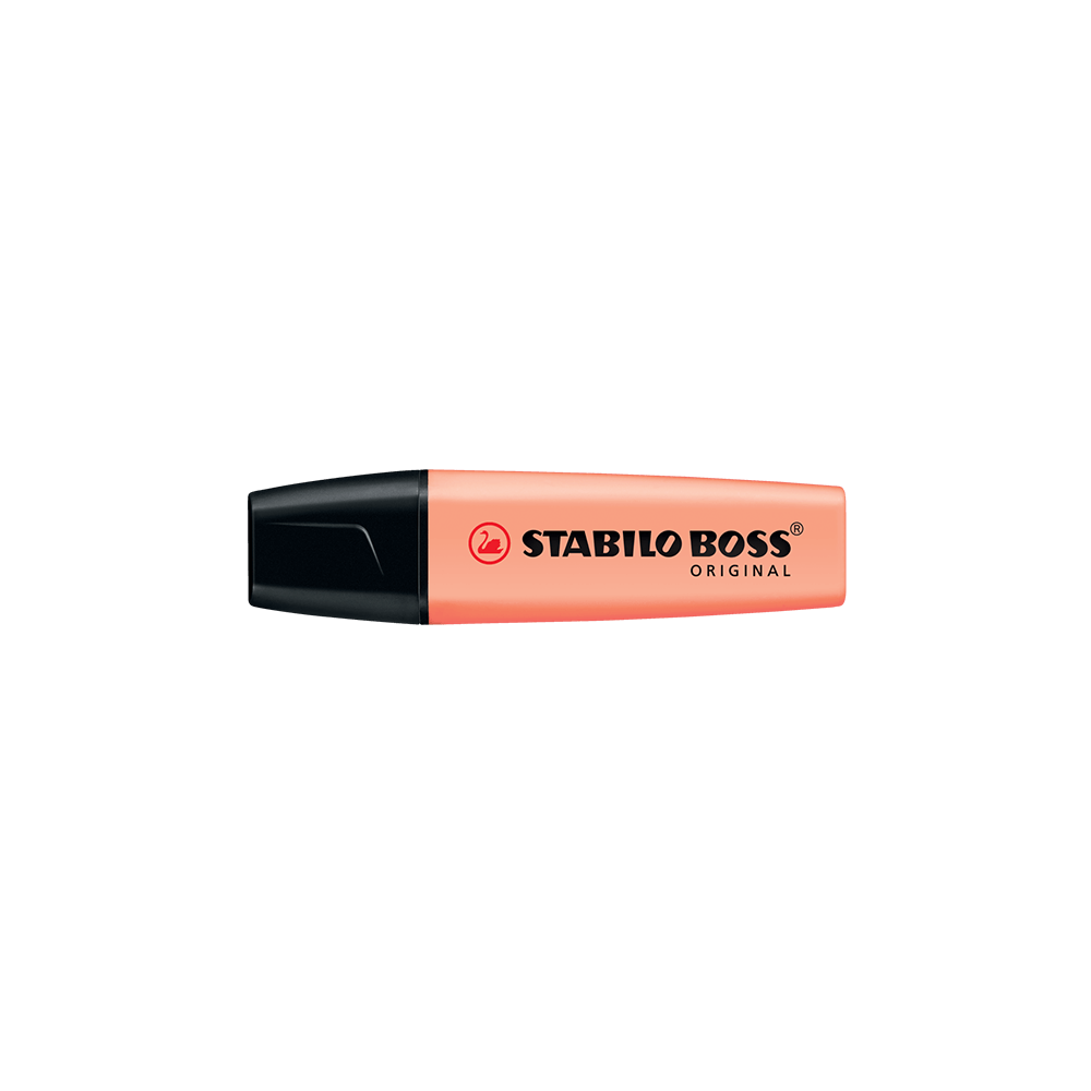 STABILO ΜΑΡΚΑΔΟΡΟΣ ΥΠΟΓΡΑΜΜΙΣΗΣ BOSS 70/126 ΠΑΣΤΕΛ ΠΟΡΤΟΚΑΛΙ 10 ΤΕΜΑΧΙΑ