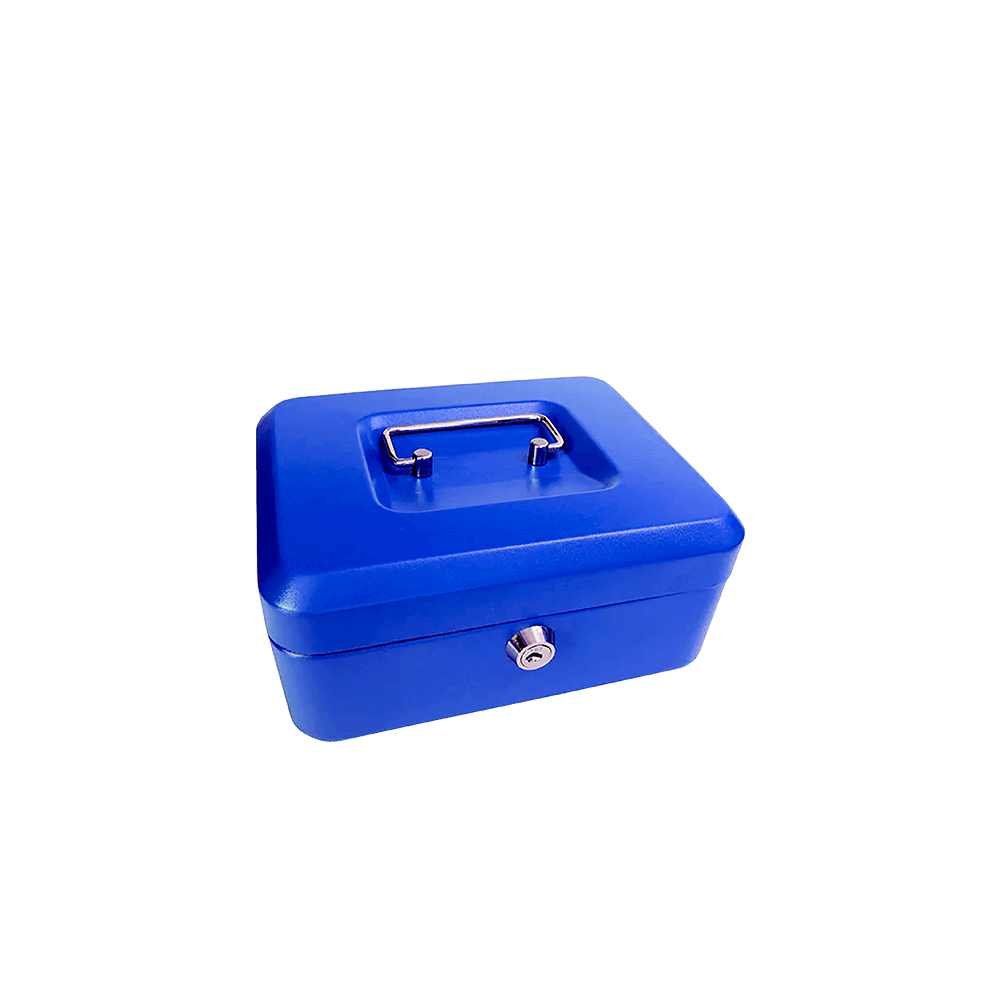 METRON ΧΡΗΜΑΤΟΚΙΒΩΤΙΟ 8' 20x16x9cm ΜΠΛΕ