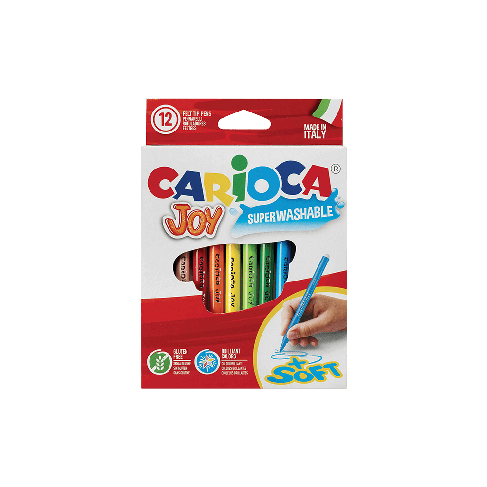 CARIOCA ΜΑΡΚΑΔΟΡΟΙ 12 ΧΡΩΜΑΤΑ JOY 12 ΤΕΜΑΧΙΑ