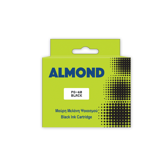ALMOND INK ΣΥΜΒΑΤΟ ΜΕ CANON #PG-40 BLACK 16ml (A) #0615B001