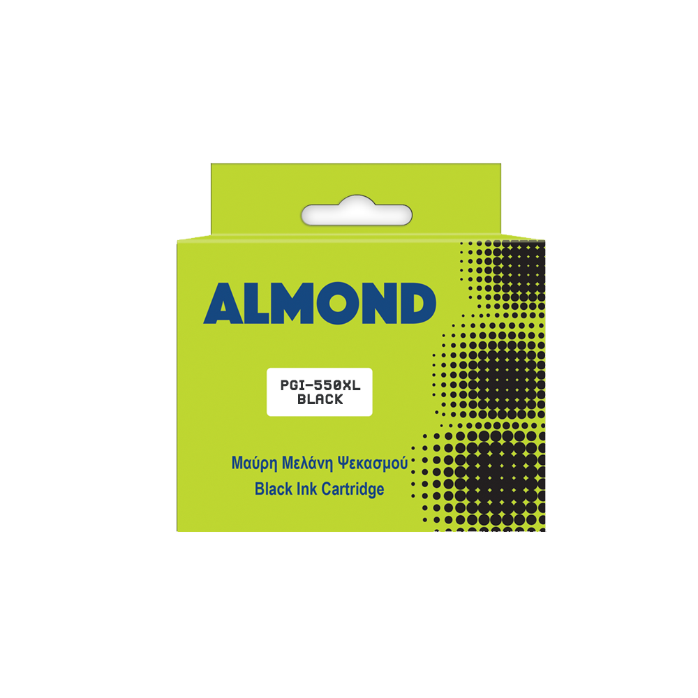 ALMOND INK ΣΥΜΒΑΤΟ ΜΕ CANON #PGI-550XL BLACK 22ml (N) #6431B001