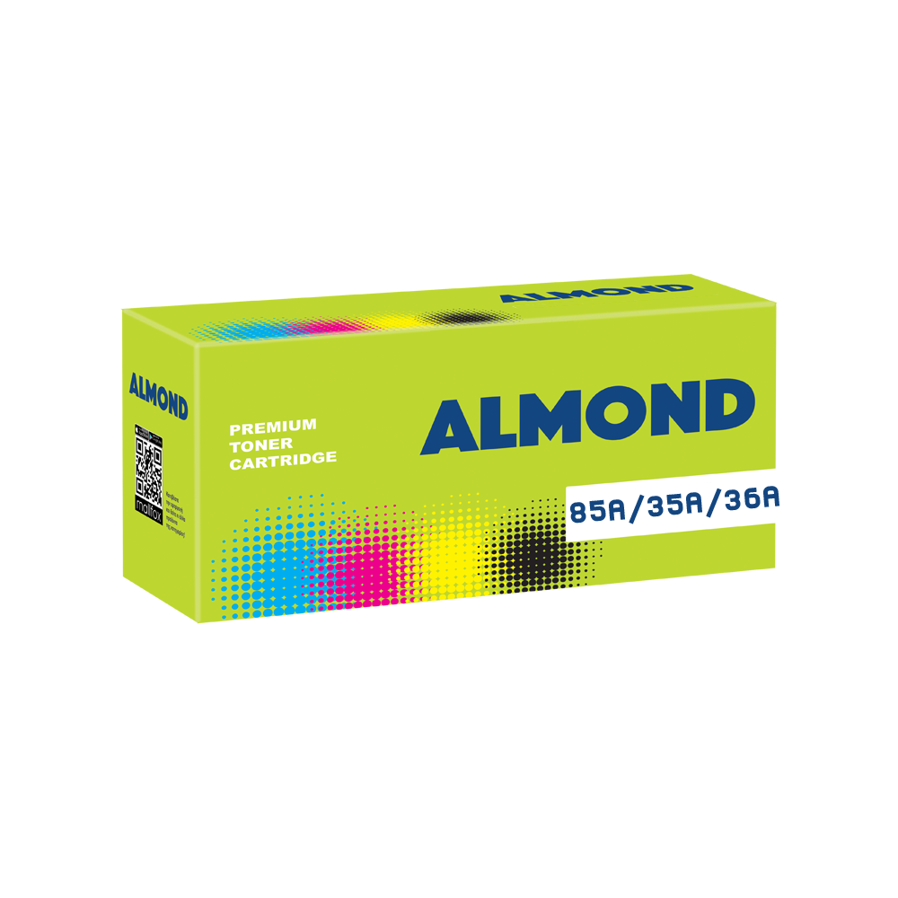 ALMOND TONER ΣΥΜΒΑΤΟ ΜΕ HP #85A/35A/36A BLACK 2.000Φ. ( Ν) #CE285A/CB435A/CB436A