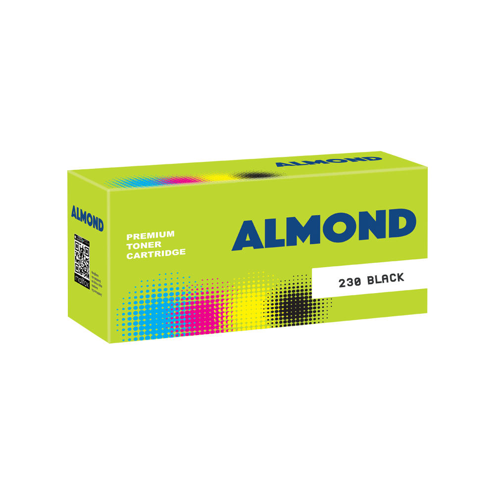 ALMOND TONER ΣΥΜΒ. ΜΕ HP #230 BLACK 1600Φ. (A) #CF230A