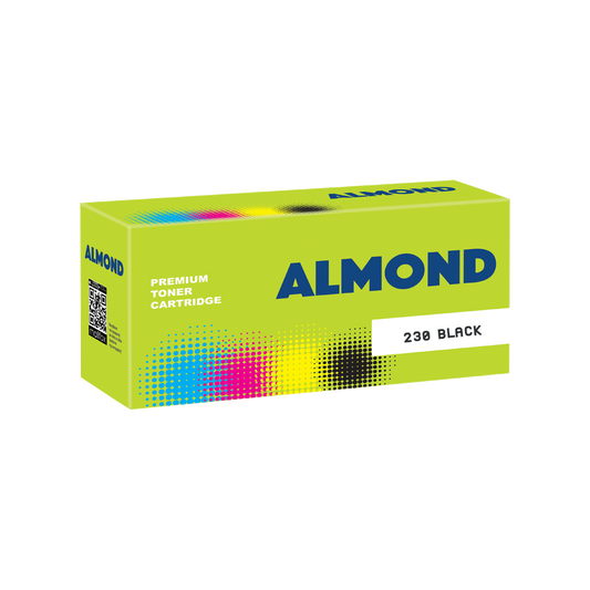 ALMOND TONER ΣΥΜΒ. ΜΕ HP #230 BLACK 1600Φ. (A) #CF230A