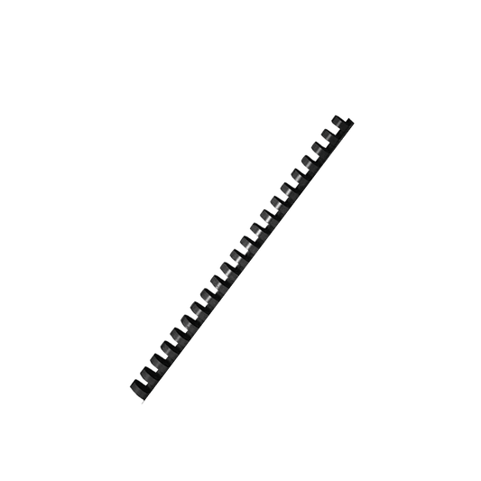 METRON ΣΠΙΡΑΛ ΒΙΒΛΙΟΔΕΣΙΑΣ ΠΛΑΣΤΙΚΟ 25mm 240 ΦΥΛΛΑ ΜΑΥΡΟ