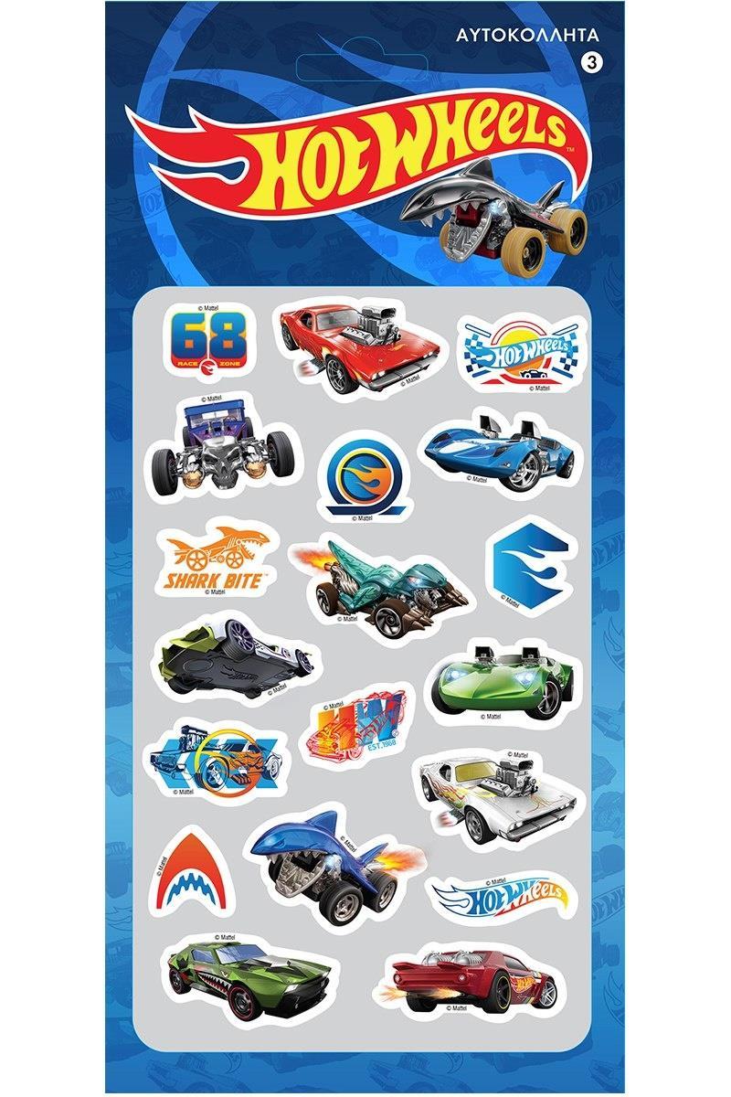 ΑΥΤΟΚΟΛΛΗΤΑ PUFFY - HOT WHEELS 3