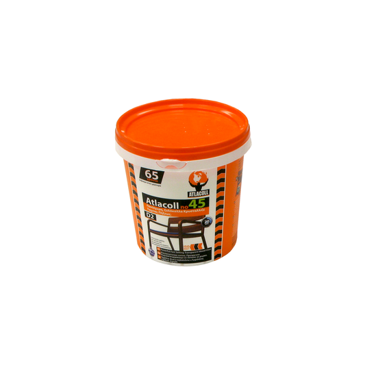 ATLACOLL ΚΟΛΛΑ ΓΕΙΚΗΣ ΧΡΗΣΕΩΣ ΚΡΥΣΤΑΛΙΖΕ Νο45 1000gr