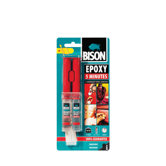 BISON ΚΟΛΛΑ ΡΕΥΣΤΗ ΕΠΟΞΙΚΗ BLISTER 5 ΛΕΠΤΩΝ 24ml