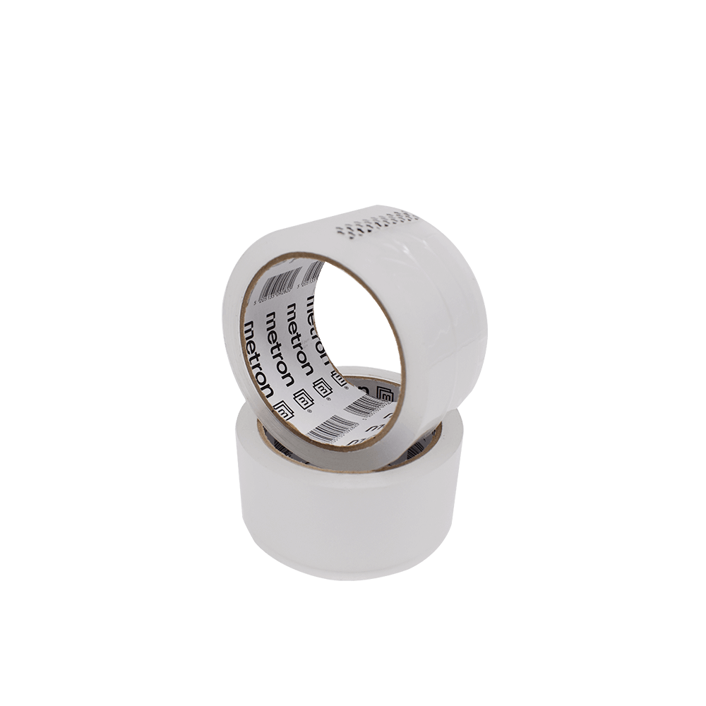 METRON ΤΑΙΝΙΑ ΣΥΣΚΕΥΑΣΙΑΣ ΧΑΜΗΛΟΥ ΘΟΡΥΒΟΥ 48mmx50m 50mic ΔΙΑΦΑΝΗ 6 ΤΕΜΑΧΙΑ