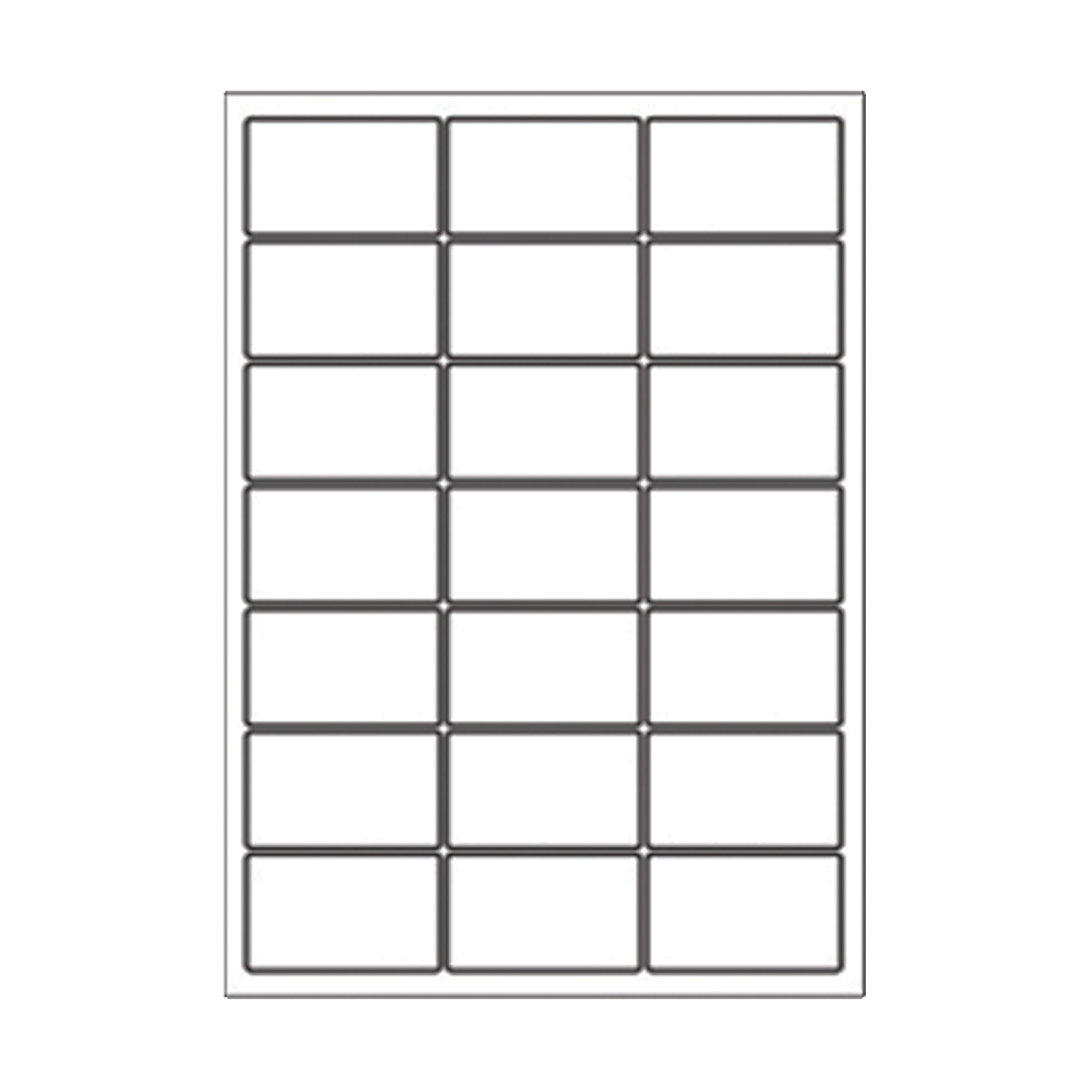 A4 3x7 63.5x38.1mm