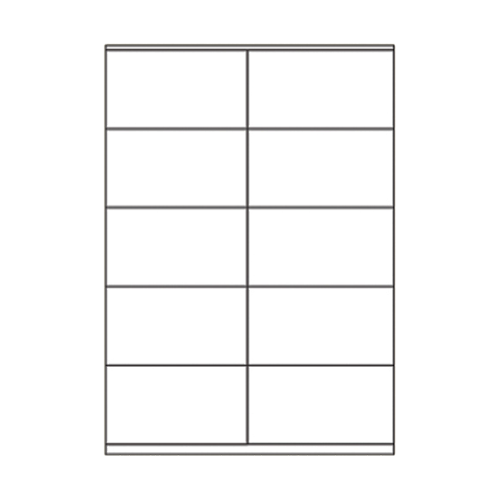 A4 2x5 105x57