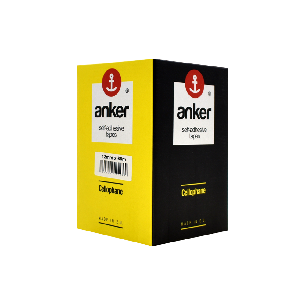 ANKER ΤΚΟΛΛΗΤΙΚΗ ΤΑΙΝΙΑ 12mmx66m ΔΙΑΦΑΝΗ 12 ΤΕΜΑΧΙΑ