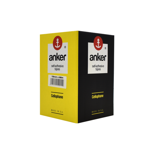 ANKER ΚΟΛΛΗΤΙΚΗ ΤΑΙΝΙΑ 19mmx66m ΔΙΑΦΑΝΗ 8 ΤΕΜΑΧΙΑ