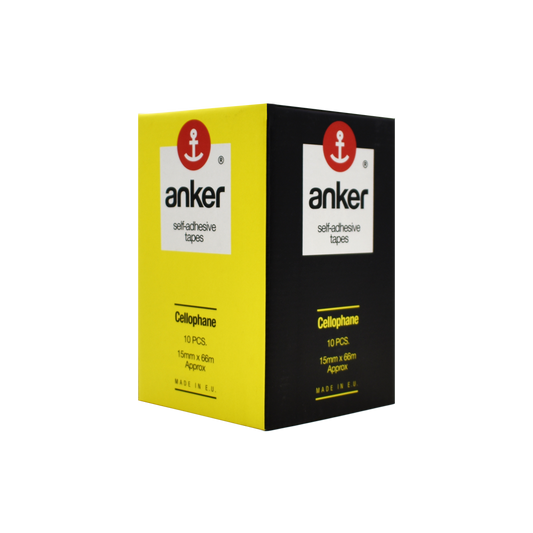 ANKER ΚΟΛΛΗΤΙΚΗ ΤΑΙΝΙΑ 15mmx66m ΔΙΑΦΑΝΗ 10 ΤΕΜΑΧΙΑ