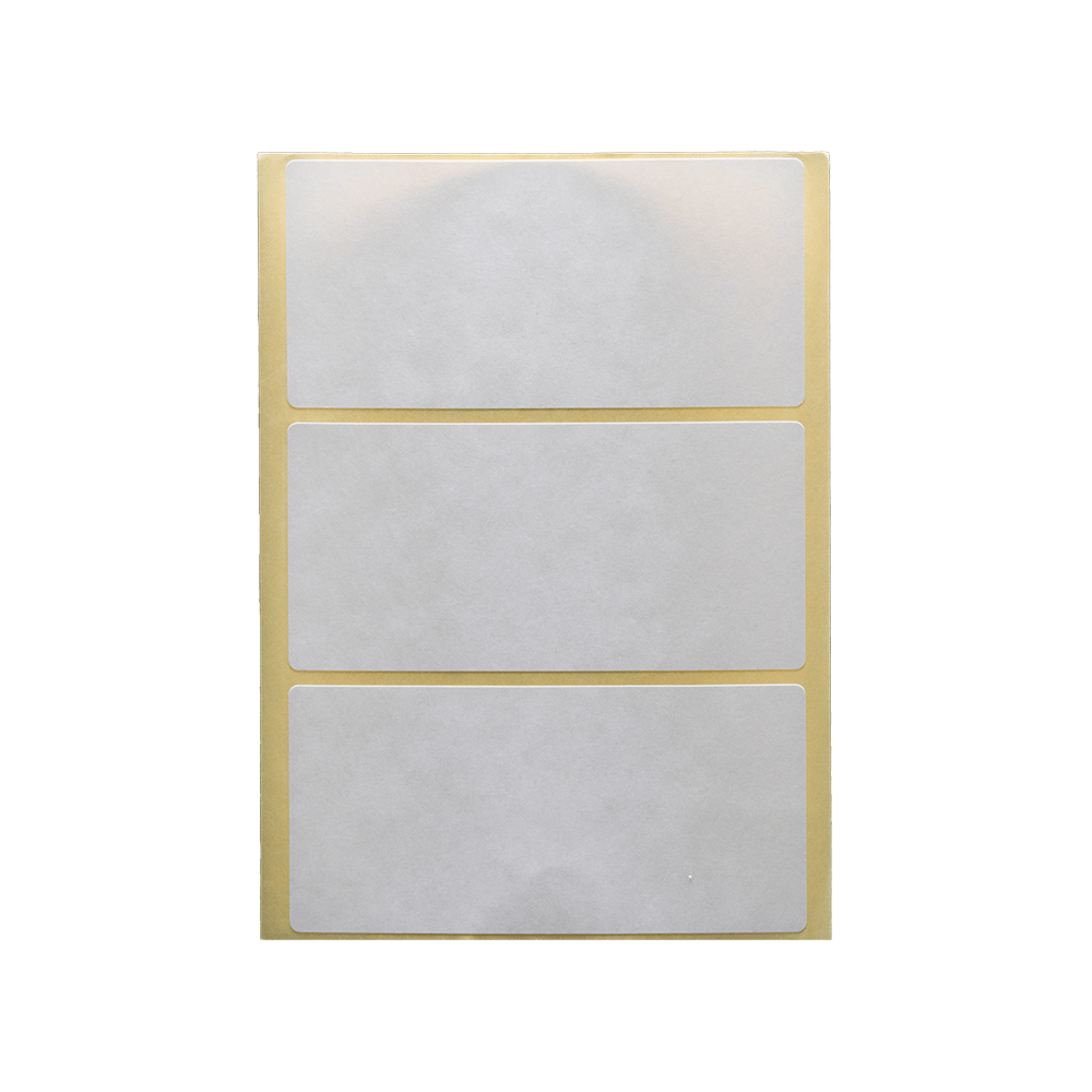 ΕΤΙΚΕΤΕΣ ΑΥΤΟΚΟΛΛΗΤΕΣ 100x48mm 3/ΦΥΛΛΟ Ν3 ΛΕΥΚΕΣ 40 ΦΥΛΛΑ