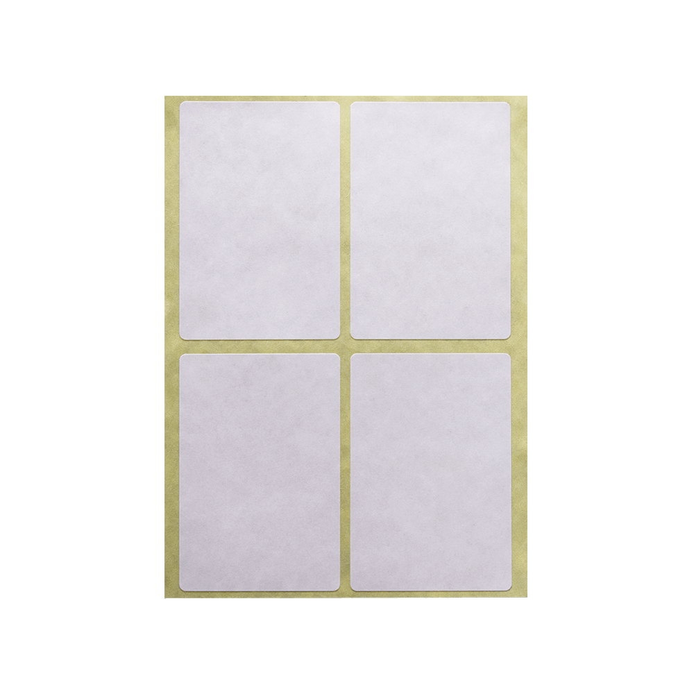 ΕΤΙΚΕΤΕΣ ΑΥΤΟΚΟΛΛΗΤΕΣ 48x72mm 4/ΦΥΛΛΟ Ν8 ΛΕΥΚΕΣ 40 ΦΥΛΛΑ