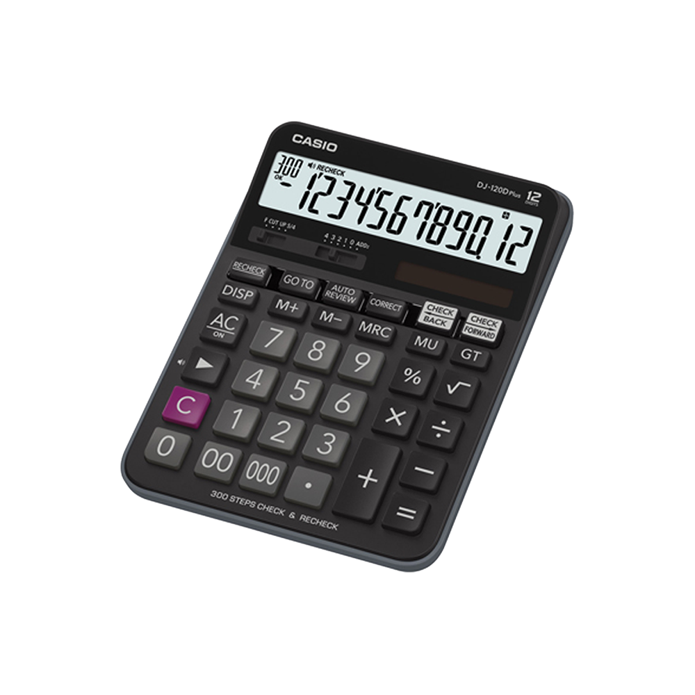 CASIO ΑΡΙΘΜΟΜΗΧΑΝΗ 12 ΨΗΦΙΩΝ 19.2x14.4cm 10-DJ-120DP