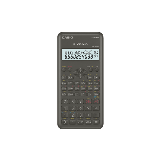 CASIO ΑΡΙΘΜΟΜΗΧΑΝΗ ΕΠΙΣΤΗΜΟΝΙΚΗ 240 ΛΕΙΤΟΥΡΓΙΕΣ 15.7x8.5cm FX-82MS