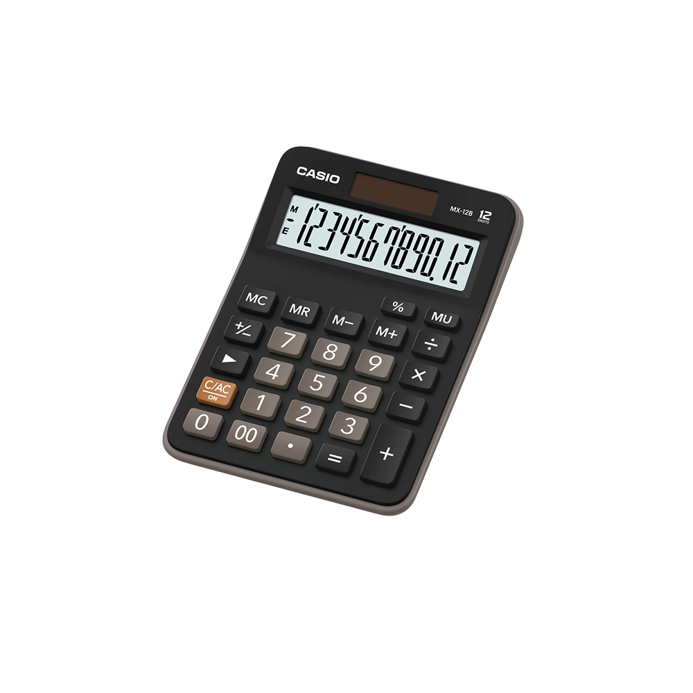CASIO ΑΡΙΘΜΟΜΗΧΑΝΗ 12 ΨΗΦΙΩΝ 14.7x10.6cm 10-MX-12B