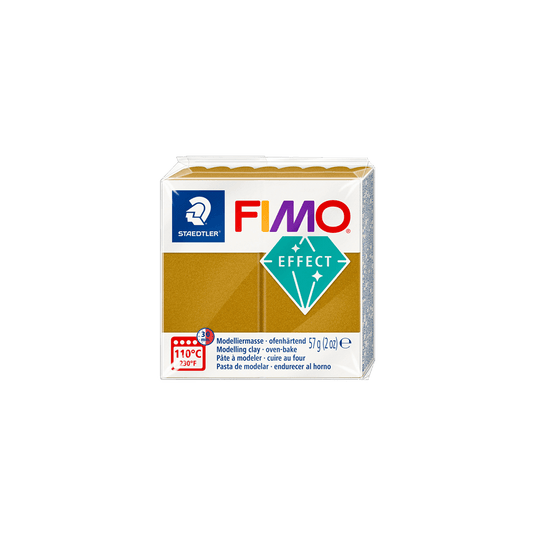 STAED ΠΗΛΟΣ 6 x 57gr FIMO EFFECT METALLIC GOLD