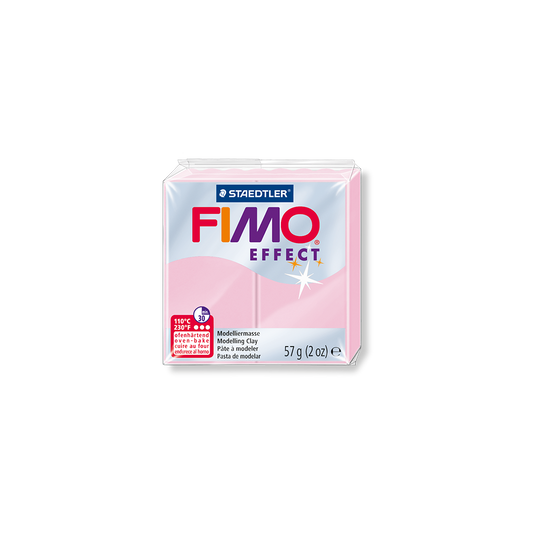 STAEDTLER ΠΗΛΟΣ 6 x 57gr FIMO EFFECT PASTEL LIGHT PINK