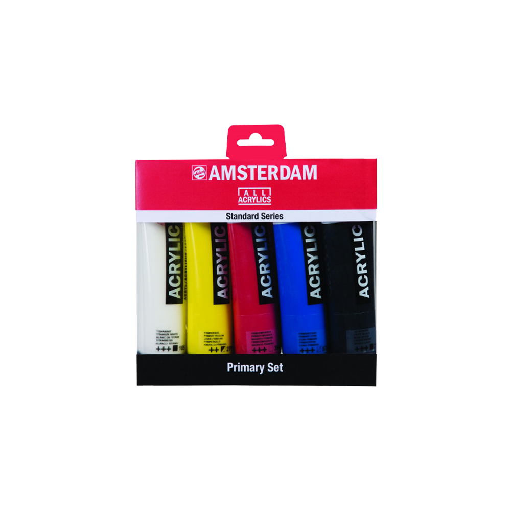 ROYAL TALENS ΧΡΩΜΑ ΑΚΡΥΛΙΚΟ 5 ΧΡΩΜΑΤΑ 120ml AMSTERDAM PRIMARY