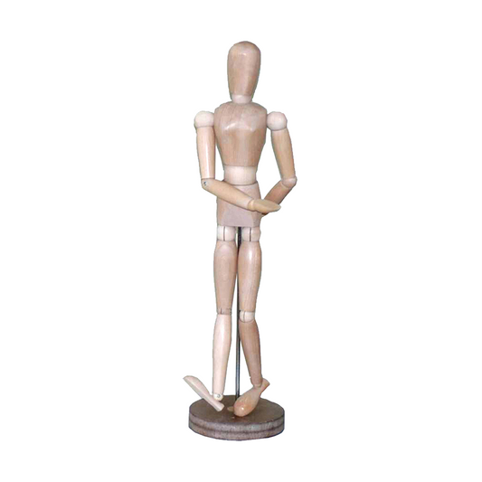 METRON ART ΚΟΥΚΛΑ ΞΥΛΙΝΗ 'ΑΝΔΡΑΣ' 30cm