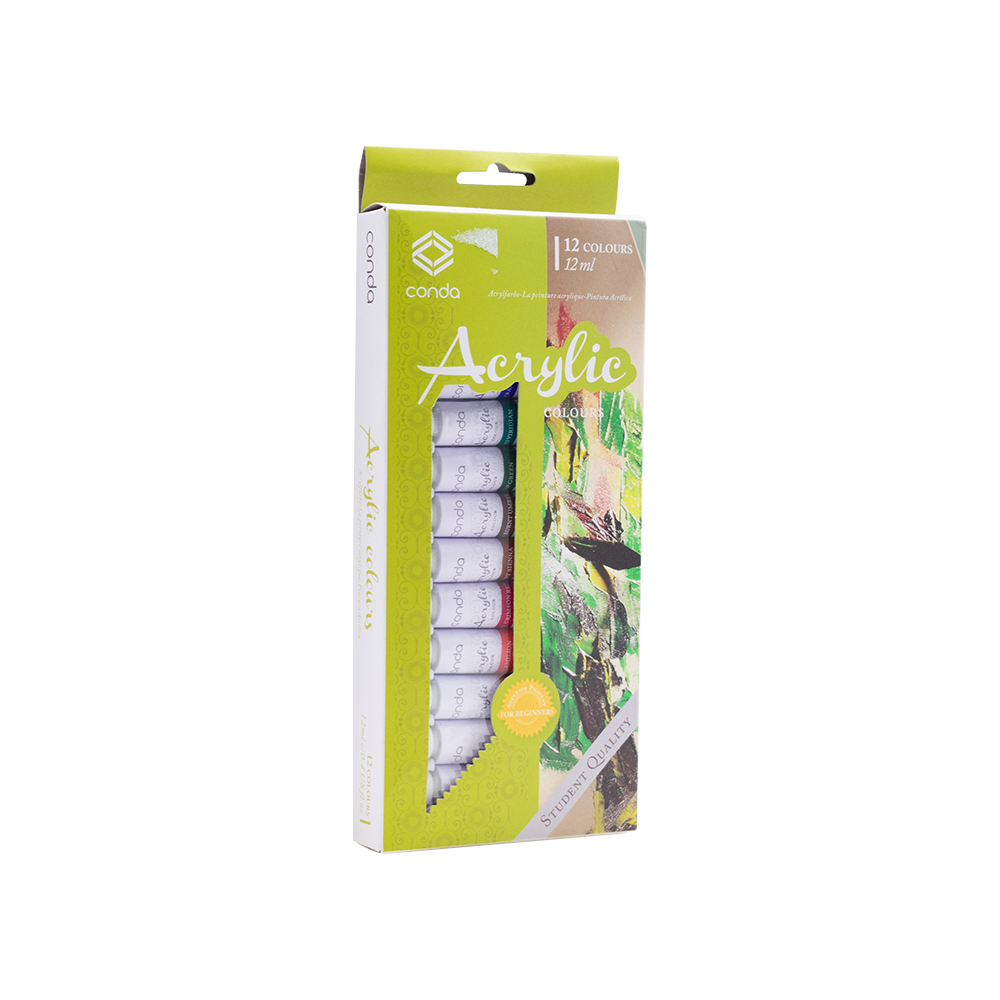METRON ART ΧΡΩΜΑΤΑ ΑΚΡΥΛΙΚΑ 12x12ml