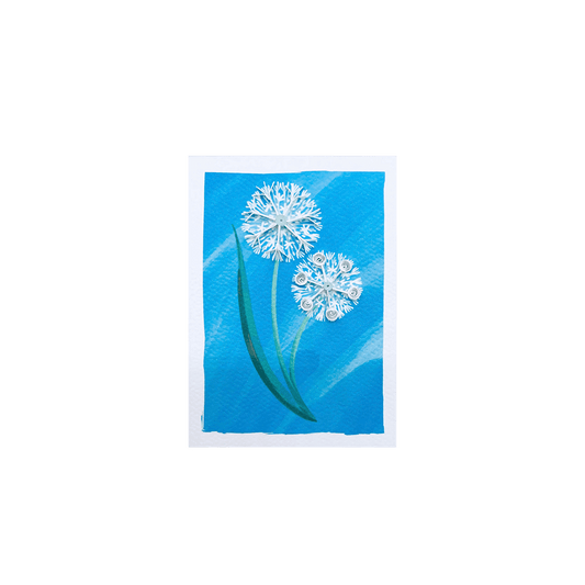 ORIGAMO ΚΑΡΤΑ ΕΥΧΕΤΗΡΙΑ MINI QUILLING ΠΙΚΡΑΛΙΔΕΣ 10x7.8cm FILIGRANA