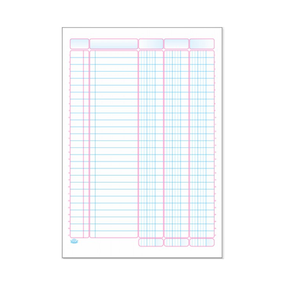 TYPOTRUST ΦΥΛΛΑΔΕΣ ΛΟΓΙΣΤΙΚΕΣ ΤΡΙΣΤΗΛΕΣ 21x30cm 50 ΦΥΛΛΑ
