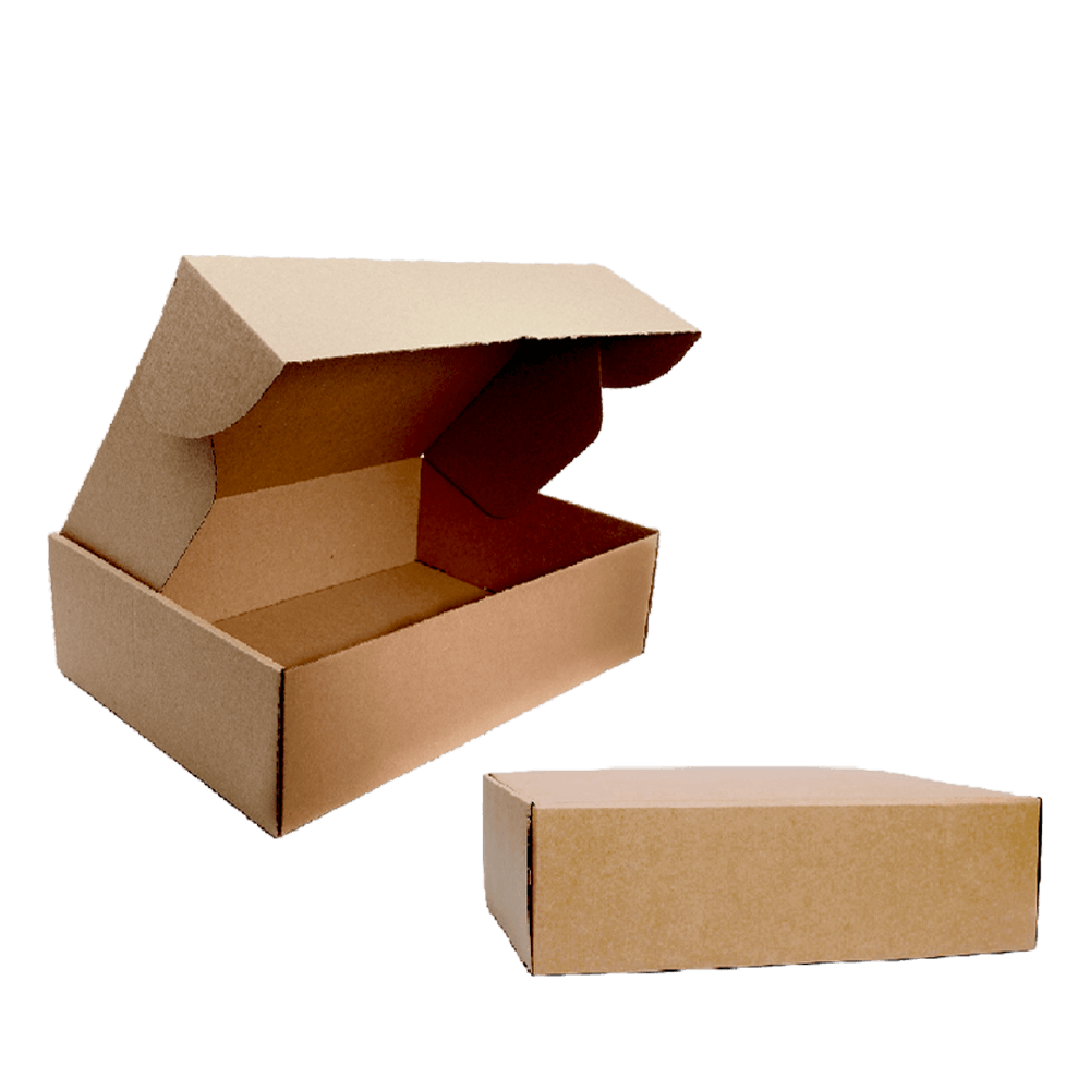 METRON ΚΟΥΤΙ ΔΙΑΝΟΜΗΣ ΧΑΡΤΙΝΟ ΚΡΑΦΤ 39x30x14cm ΚΑΦΕ 50 ΤΕΜΑΧΙΑ