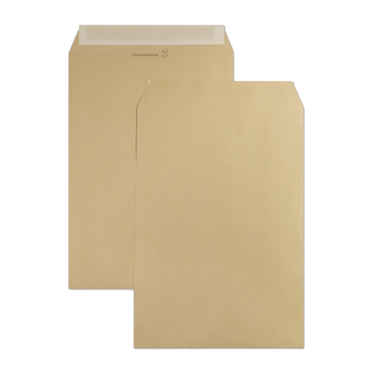 METRON ΦΑΚΕΛΟΣ ΣΑΚΟΥΛΑ ΜΕ ΑΥΤΟΚΟΛΛΗΤΟ 10x25Τ 23x32.4cm 90gsm ΚΑΦΕ 250 ΤΕΜΑΧΙΑ