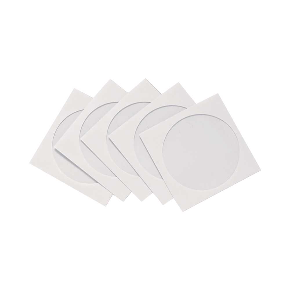 METRON ΦΑΚΕΛΟΣ CD ΧΑΡΤΙΝΟΣ ΜΕ ΠΑΡΑΘΥΡΟ 12.5x12.5cm 80gsm ΛΕΥΚΟΣ 100 ΤΕΜΑΧΙΑ