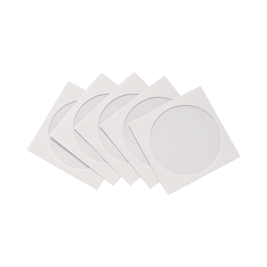 METRON ΦΑΚΕΛΟΣ CD ΧΑΡΤΙΝΟΣ ΜΕ ΠΑΡΑΘΥΡΟ 12.5x12.5cm 80gsm ΛΕΥΚΟΣ 100 ΤΕΜΑΧΙΑ
