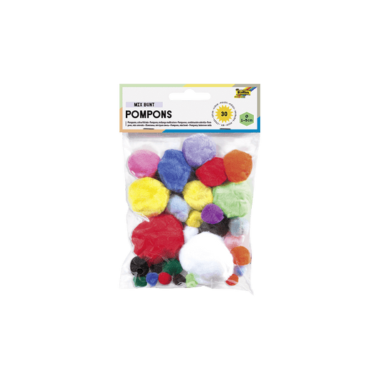 FOLIA ΠΟΜ ΠΟΜ 30 ΤΕΜΑΧΙΑ 1-5cm
