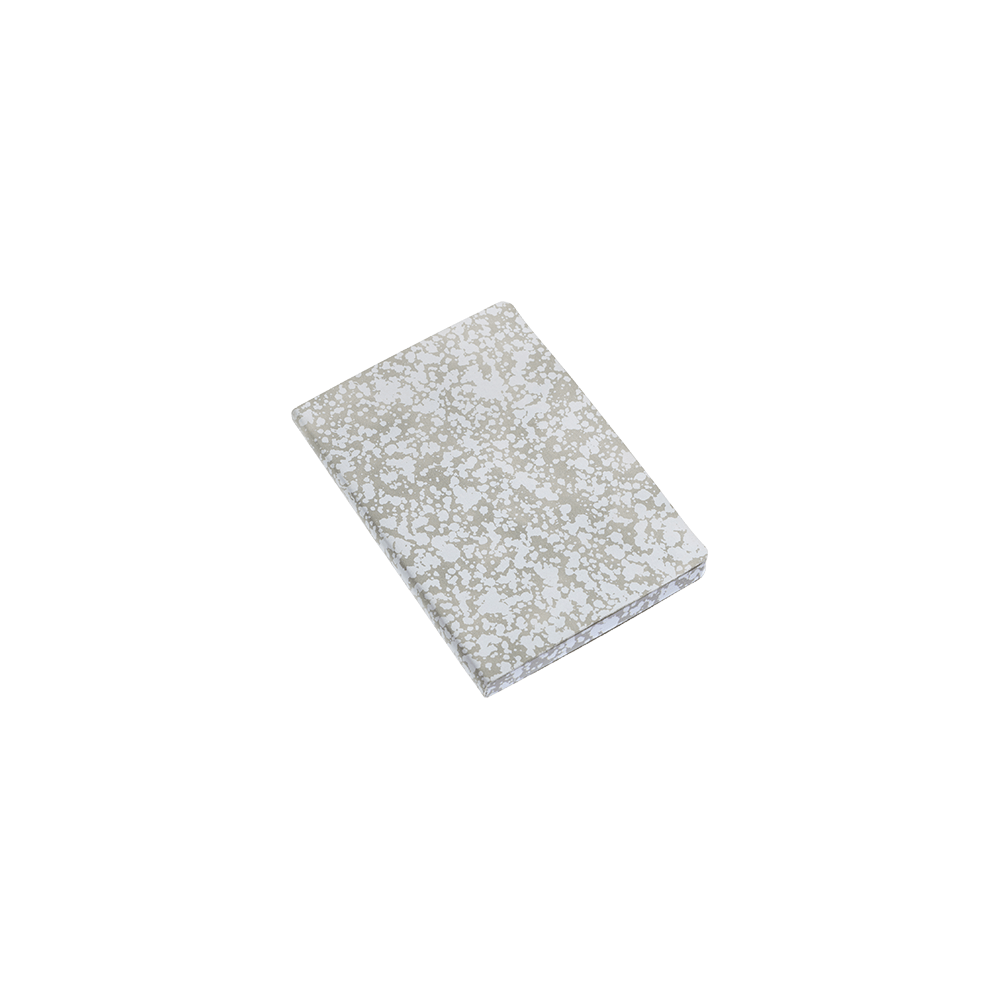 MIQUELRIUS ΣΗΜΕΙΩΜΑΤΑΡΙΟ ΛΕΥΚΟ 80 ΦΥΛΛΑ 14x20cm 100gr DECORATED EDGES ΓΚΡΙ