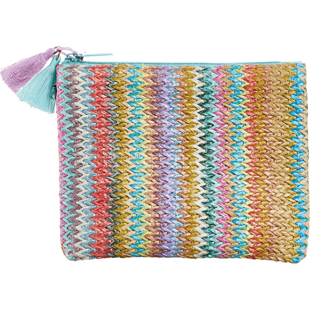 MIQUELRIUS ΠΟΡΤΟΦΟΛΙ ΓΙΑ ΚΕΡΜΑΤΑ 13x10cm FLOWER MALLORCA ZIGZAG