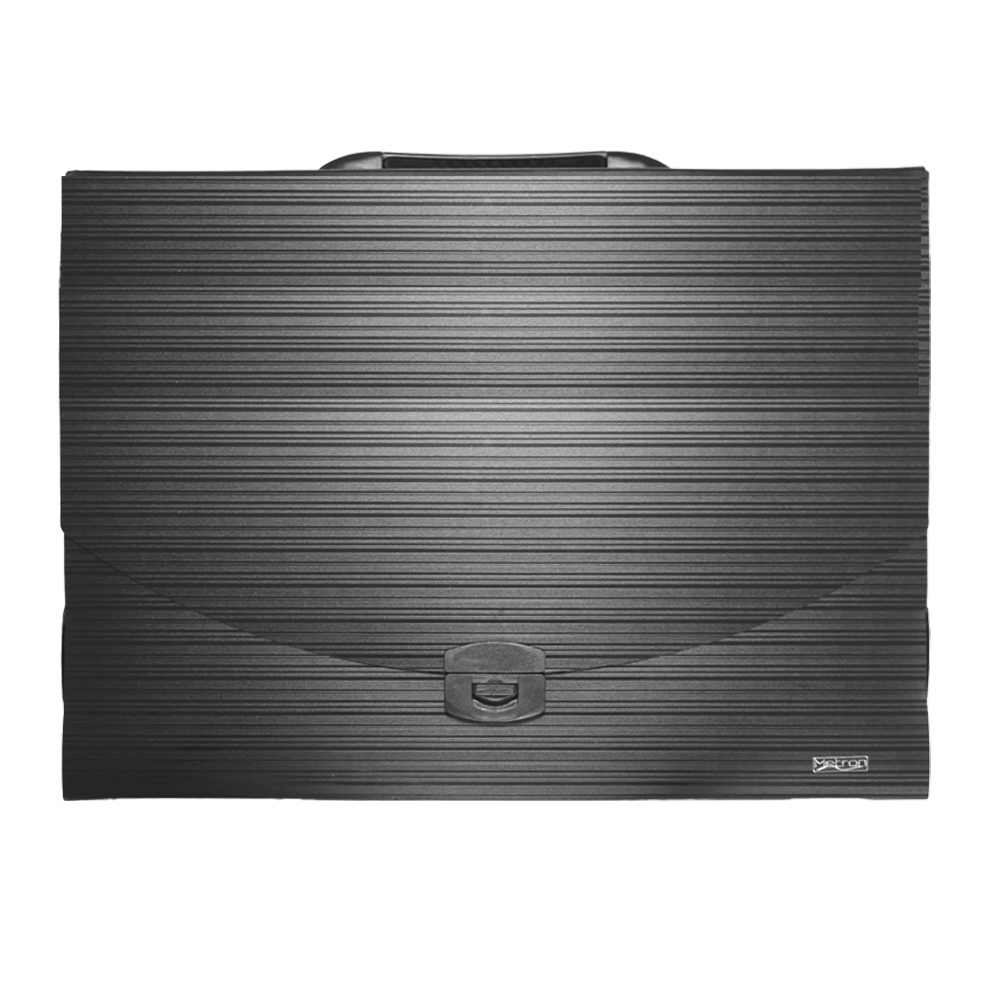 METRON ΤΣΑΝΤΑ ΣΧΕΔΙΟΥ/ΕΓΓΡΑΦΩΝ PP 33x45x5cm ΜΑΥΡΗ