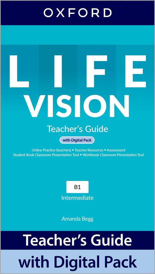 LIFE VISION INTERMEDIATE TEACHER'S GUIDE ( PLUS DIGITAL PACK)