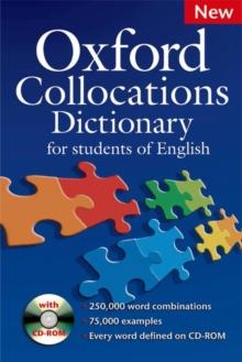 OXFORD COLLOCATIONS DICTIONARY FOR STUDENTS OF ENGLISH ( PLUS CD-ROM)