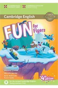 FUN FOR FLYERS STUDENT'S BOOK 4TH EDITION ( PLUS CD PLUS ONLINE) 2018