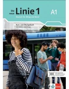 DIE NEUE LINIE 1 A1 KURSBUCH & ARBEITSBUCH ( PLUS AUDIO PLUS VIDEOS)