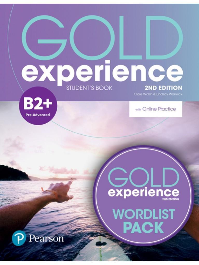 GOLD EXPERIENCE 2ND EDITION B2 PLUS STUDENT'S BOOK ( PLUS ONLINE PRACTICE PLUS WORDLIST)