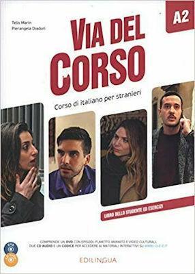 VIA DEL CORSO A2 STUDENTE ED ESERCIZI ( PLUS CD)