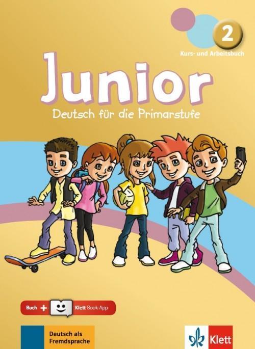 JUNIOR 2 KURSBUCH UND UBUNGSBUCH ( PLUS ONLINE PLUS KLETT BOOK-APP)