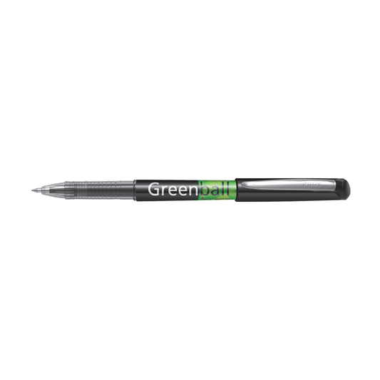 PILOT ΣΤΥΛΟ ΥΓΡΗΣ ΜΕΛΑΝΗΣ GREEN-BALL 0.7mm MEDIUM ΜΑΥΡΟ 10 ΤΕΜΑΧΙΑ