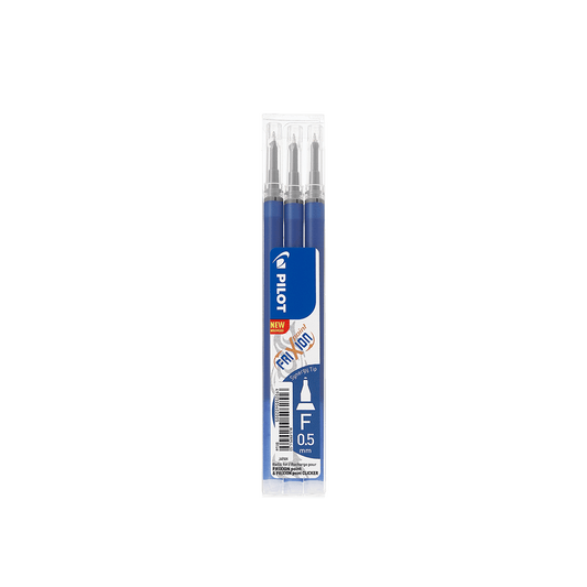 PILOT ΑΝΤΑΛΛΑΚΤΙΚΟ ΜΠΛΕ ΜΕΛΑΝΙ FRIXION POINT 0.5mm FINE 3x12 ΤΕΜΑΧΙΑ
